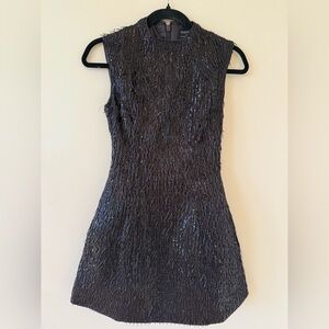 Bardot Black Sleeveless Beaded mini Cocktail  Dress